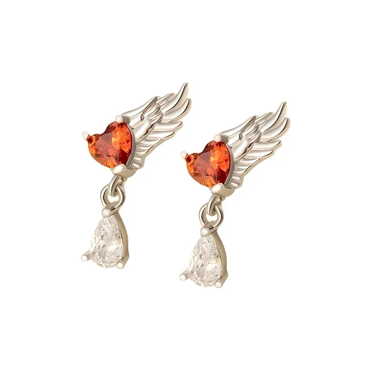 HMZ Titanium Steel Earrings Unisex-6