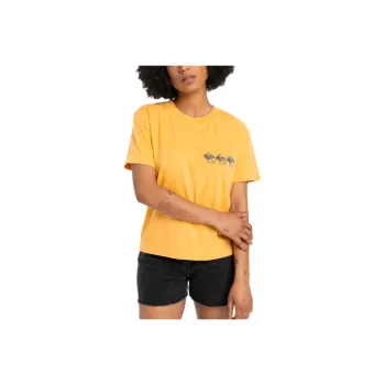 Quiksilver Regular T Shirt Women's Yellow