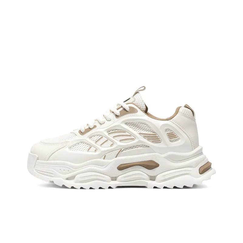 HACKBUTEER Low Top Chunky Sneakers Men's Box Included-6