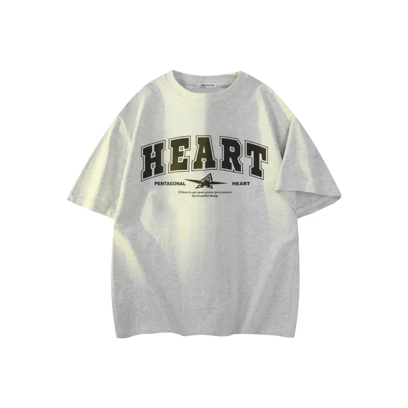PENTAGONAL HEART T Shirt Unisex-15