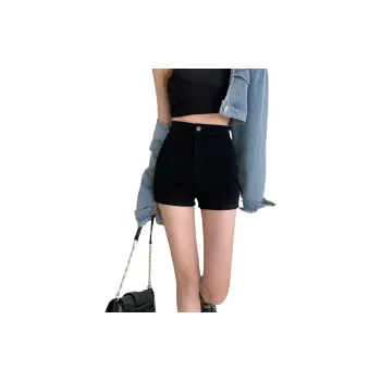 Honey Denim Shorts Women's Black