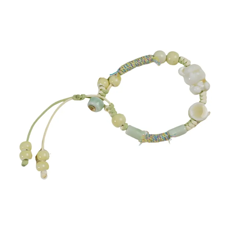 VIVIWELL Ceramic Rope Bracelets Women's-0
