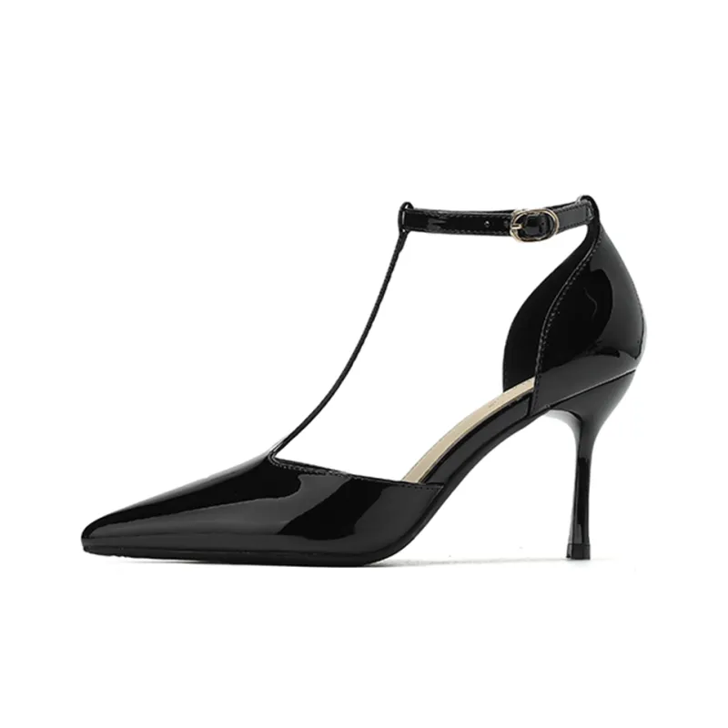Lan Miao Slim Heel High Heels Women's-14