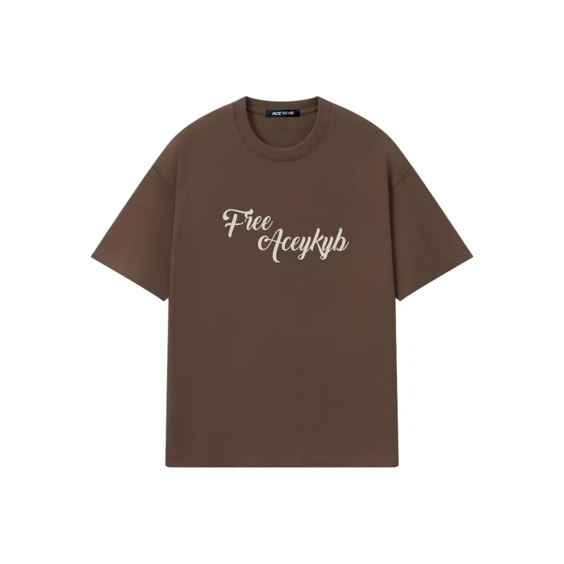 YK&YB T Shirts Unisex Brown-0