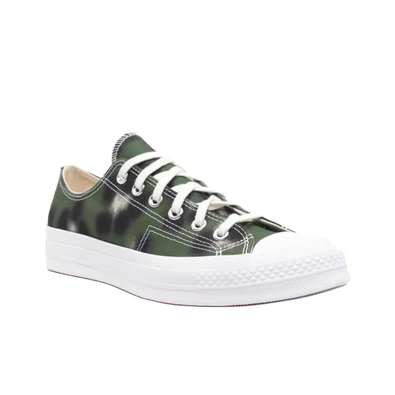 Converse x KENZO Chuck 70 Low Top Canvas Shoes Men's Green-2
