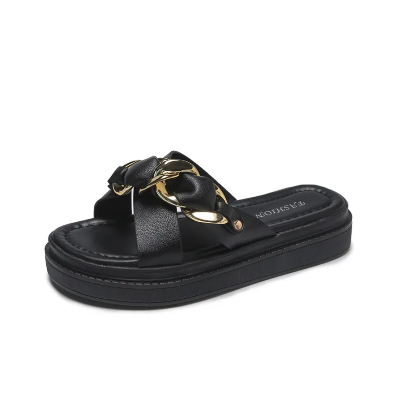 Puppytown Slip Resistant Quick Dry Slide Slippers Women's-5