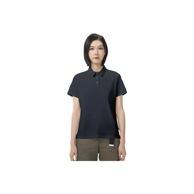 Fjallraven Polo Shirts Women's Dark Sea Blue-0