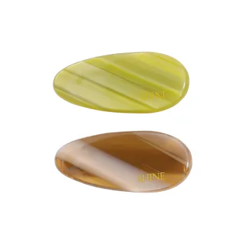 SHINE Acetate Plate Hair Clips Women's