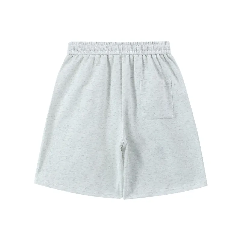 ROBINHOOD Casual Shorts Unisex White Heather Gray-1