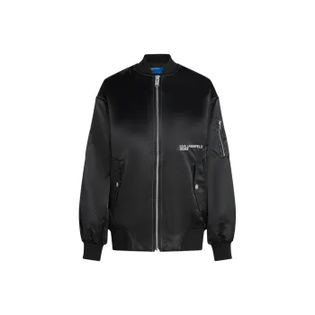 KARL LAGERFELD / Karl Lagerfeld Jeans Satin finish Bomber Jacket