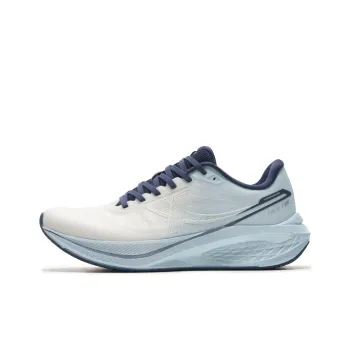 XTEP Abrasion Resistant Shock Absorbers Low Top Casual Running Shoes Men's White Blue