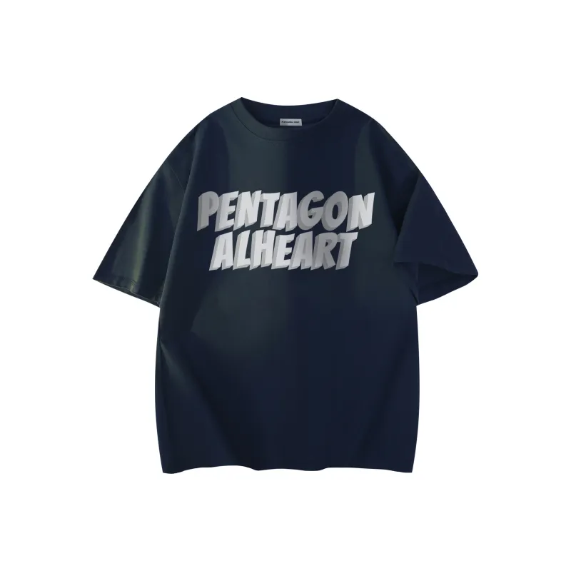 PENTAGONAL HEART T Shirt Unisex-35