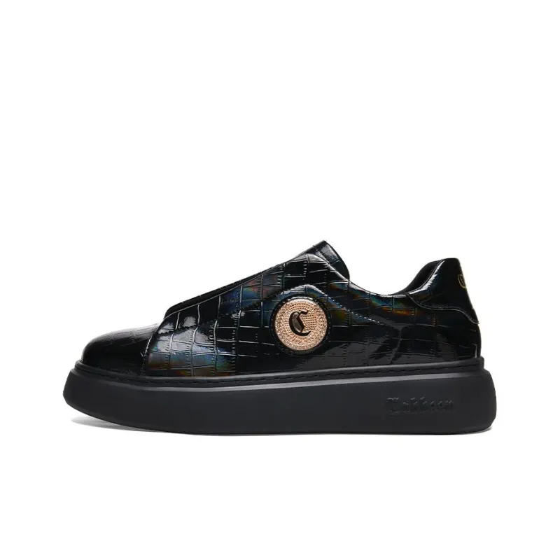 Cabbeen Breathable Low Top Skateboard Shoes Men's-0