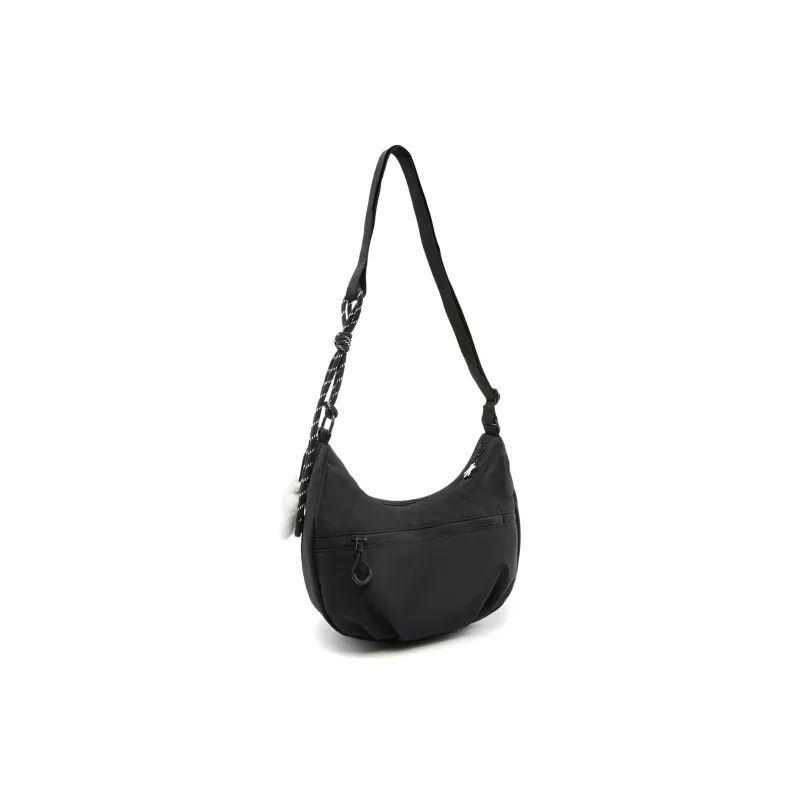 LiNing Disney, Collaboration Sports Life Collection Nylon Shoulder Bag, Crossbody Bag Regular Unisex Black-3