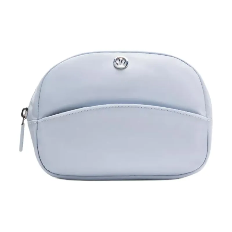 Lululemon Recycled Polyester Travel Storage Bag Mini Women's Light Blue-0