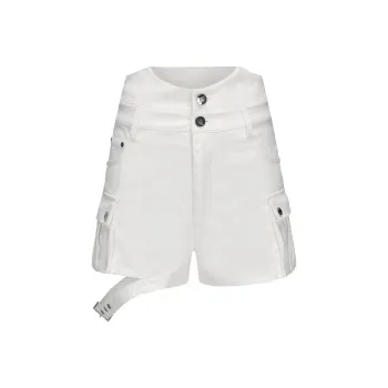 GIMING Denim Shorts Women's White