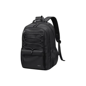 POLO Fabric Backpack Regular Men's Black