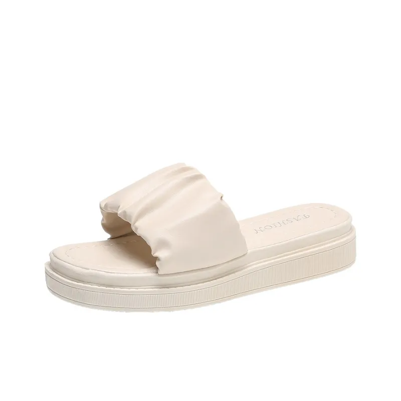 Puppytown Rubber Sole Slip Resistant Abrasion Resistant Slide Slippers Women's-5
