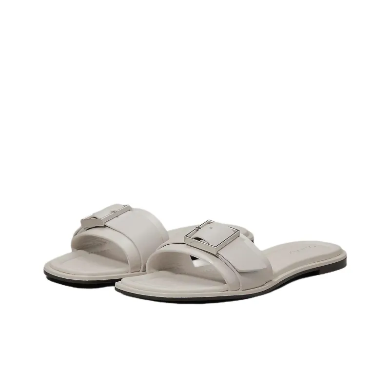 CALVIN KLEIN Slide Slippers Women's White-1