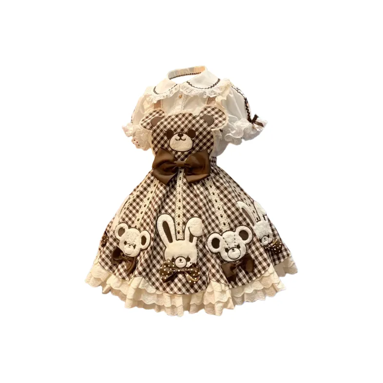OUTDOORPRINCE Lolita Fashion Women's Brown-0