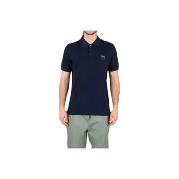 EMPORIO ARMANI SS25 Polo Shirt Men's Blue