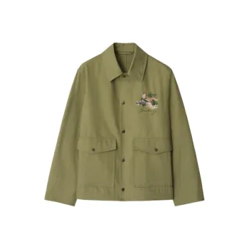 Burberry Jackets & Coats Men's Olive Green