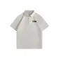 [Seamless Ice Silk]Light Gray (Gradient Text Chest Logo)