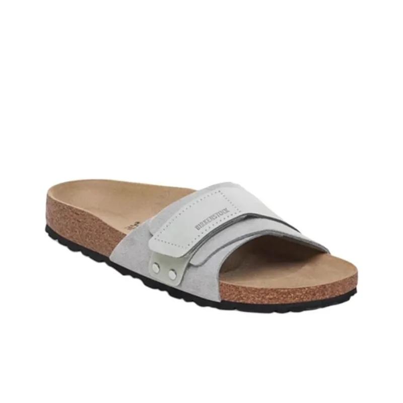 Birkenstock Oita Slip Resistant Slide Slippers Women's Sage Green Narrow-2