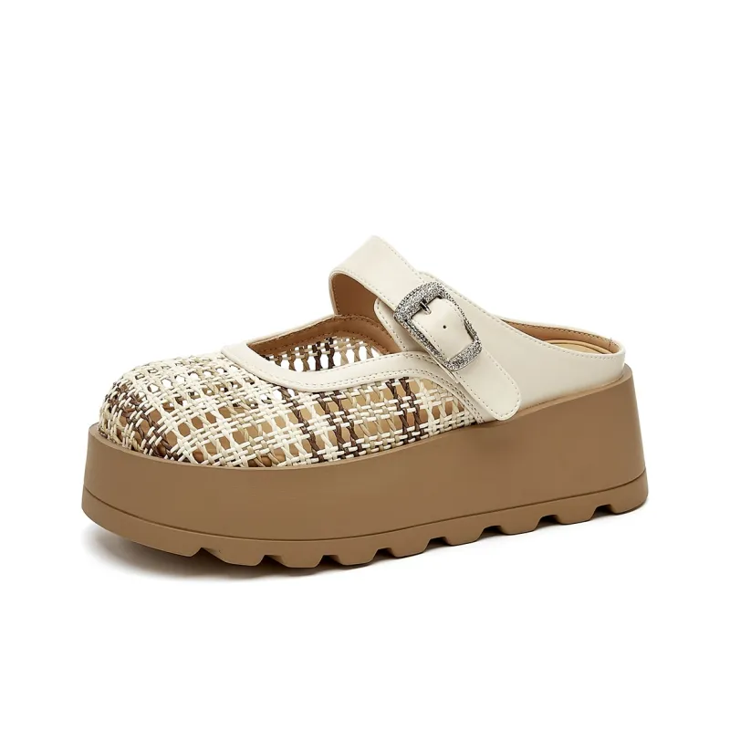 EBLAN Closed Toe Slippers Women's-13