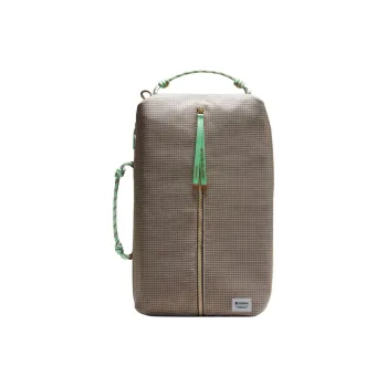 Lululemon Abrasion Resistant Backpack Unisex Brown & Green