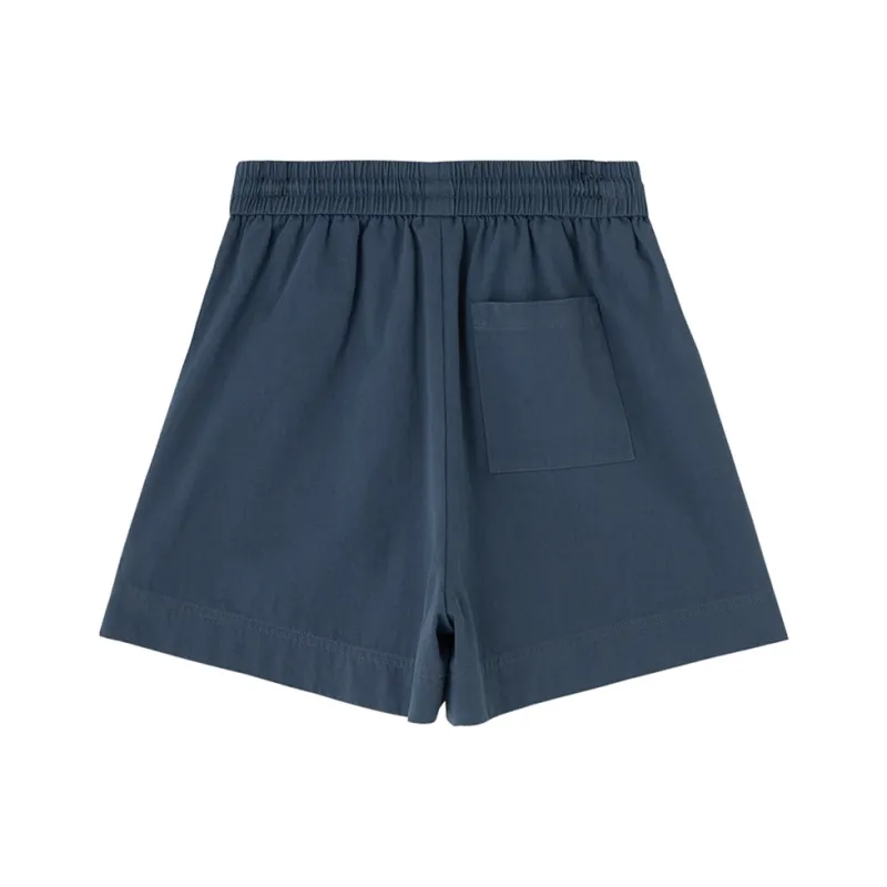 SOON FLOWER Denim Shorts Women's Gray Blue-1