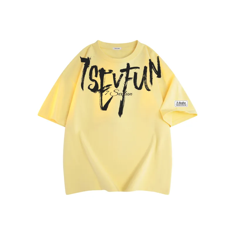 7 SEVFUN Short Sleeved T Shirts Unisex-16