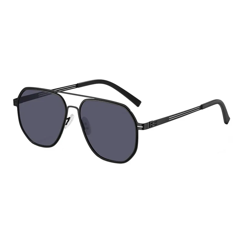 SOMAN Stainless Steel Aviator Sunglasses Unisex-4