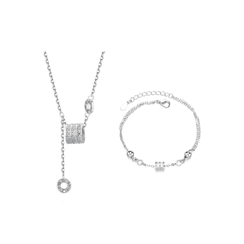 GUDUD Zircon Rope Bracelets Unisex-0