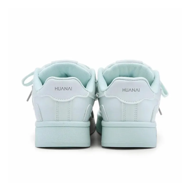 HUANAI Abrasion Resistant Slip Resistant Breathable Lightweight Low Top Skateboard Shoes Women's-33