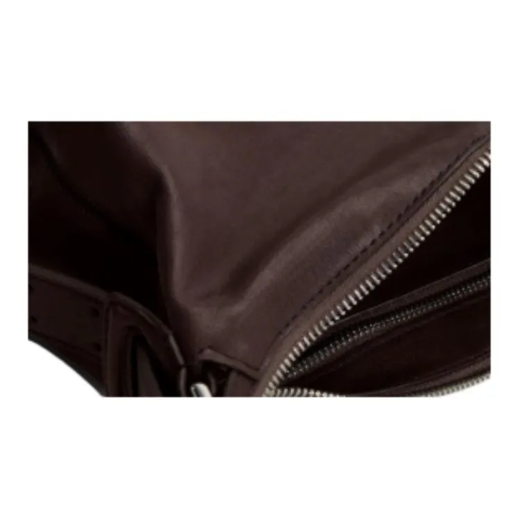 Lemaire Leather Baguette Bag Shoulder Bag Women's Dark Coffee-3