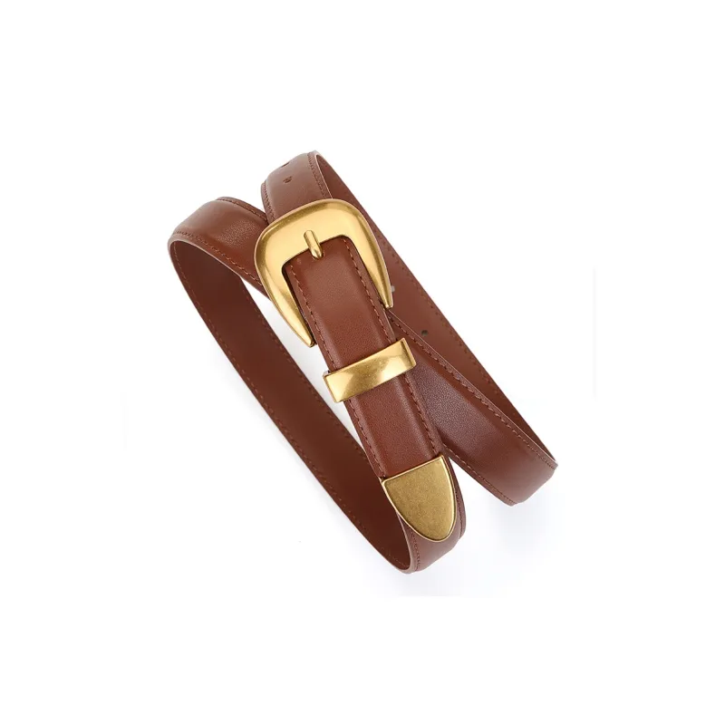 Cows Reign Cow Leather Belts Women's 2.4cm-5
