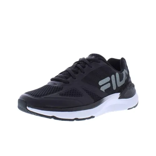 FILA Memory Skyshift 6 Abrasion Resistant Breathable Low Top Running Shoes Women's Black