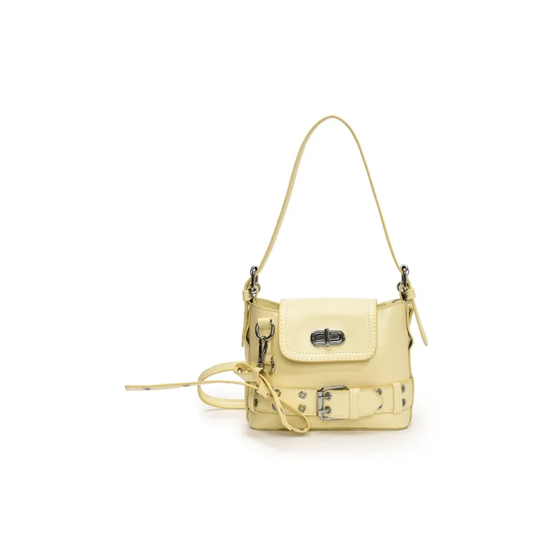 Morellybear PU Crossbody Regular Women's Pink/White/Yellow/Black/Blue-14