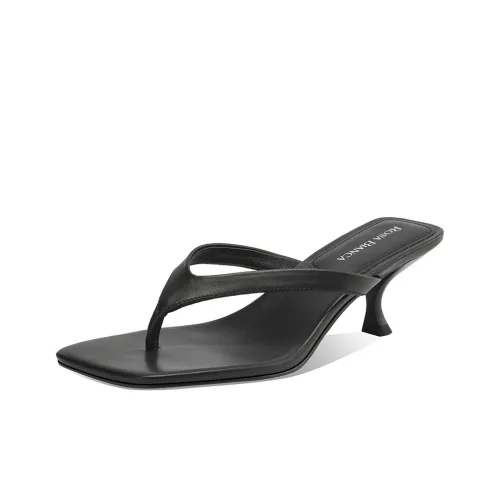 Rosa Bianca Flip Flops Women's Black