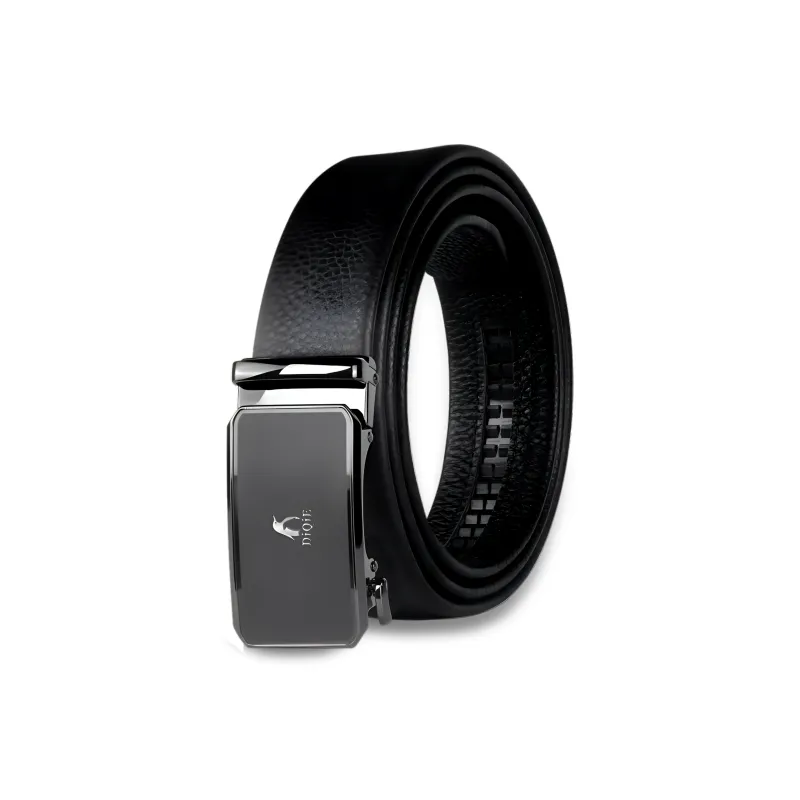 Emperor Penguin Cow Leather Belts Unisex Width 3.5 Cm-0