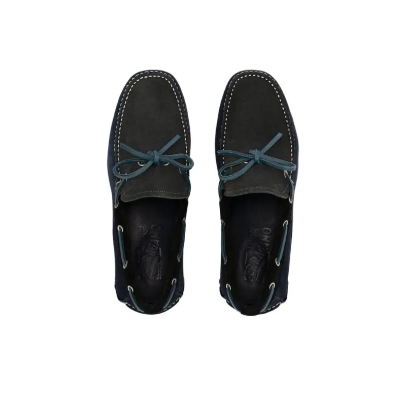 FERRAGAMO Casual Shoes Men's Dark Blue-4