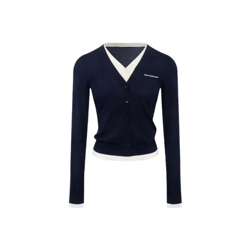 Ann Andelman Knitwear Women's Dark Royal Blue-0