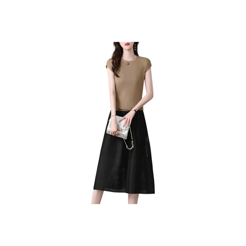 TEME Two Piece Skirt Sets Women's-3