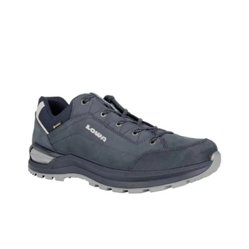 Lowa Renegade Low Top Hiking Shoes Men's Blue-1
