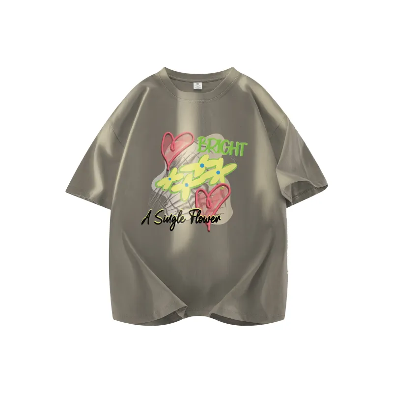 FOREVER 21 Drop Shoulder Sleeve T Shirt Women's-4