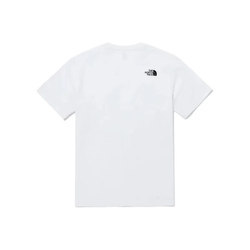 THE NORTH FACE BASIC COTTON BASIC S/SR T Shirt Unisex White-1