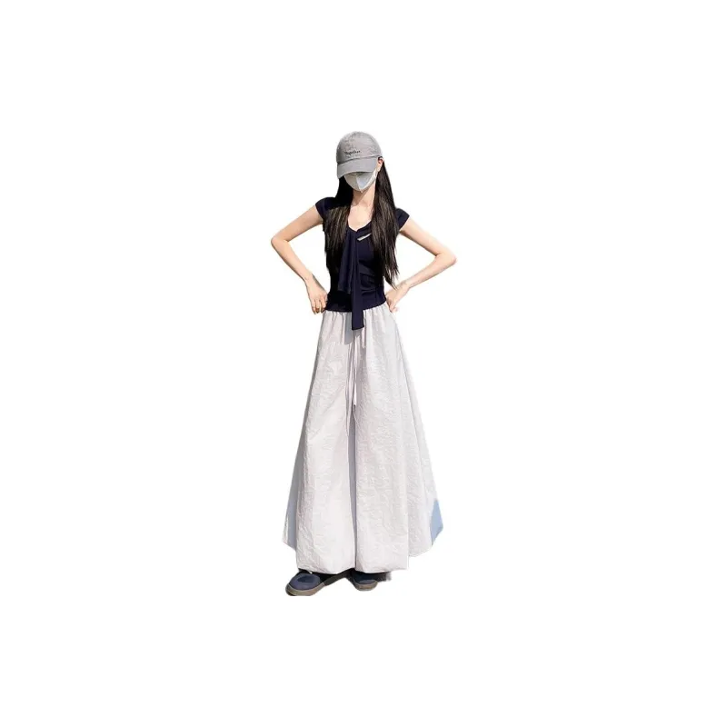 Flowers In Water Casual Pants Women's-0