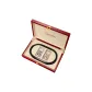 [Gold and Silver Double Buckle+Black Strap]Wooden Box