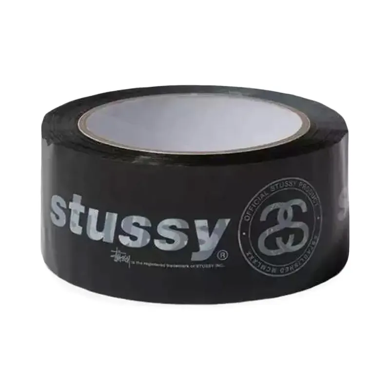 Stussy Italic Chain Packaging Stationery Tape Black-0